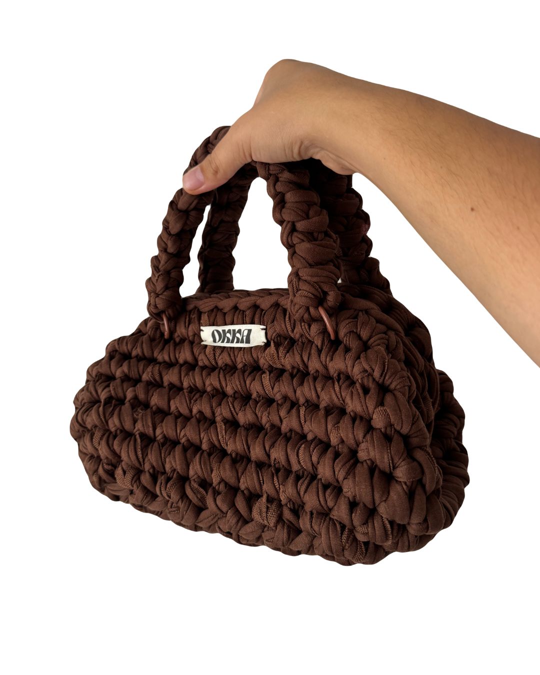 Clutch Choco w Detached Handles