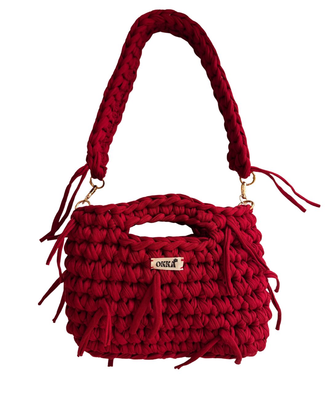 Toscana Burgundy w Shoulder Handle