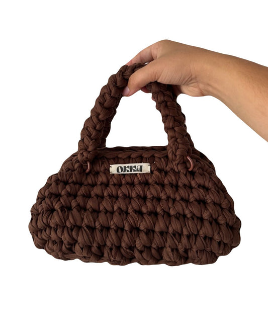 Clutch Choco w Detached Handles