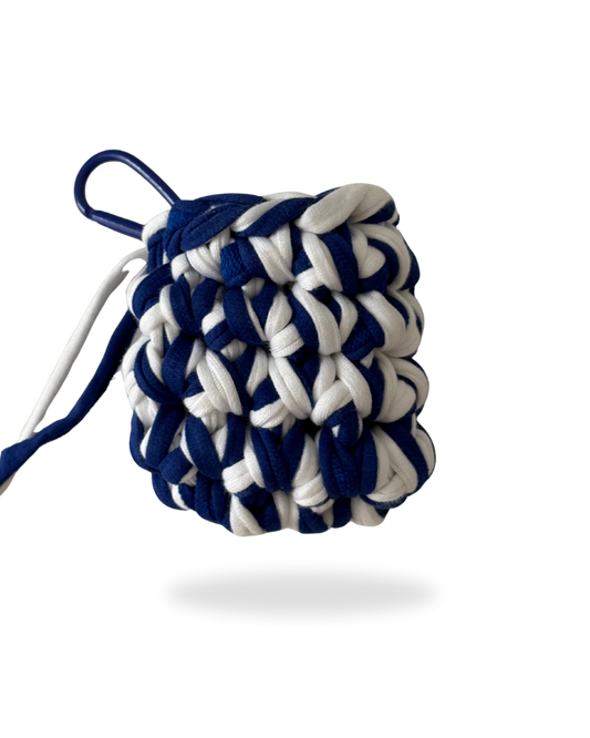 Case Navy Blue + White