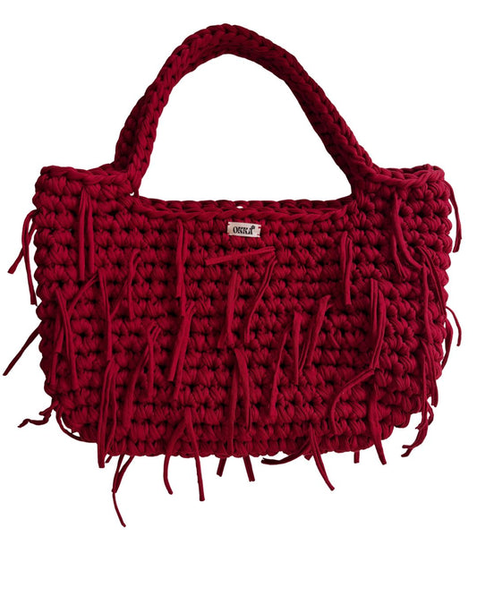 Shoulder Bag Burgundy