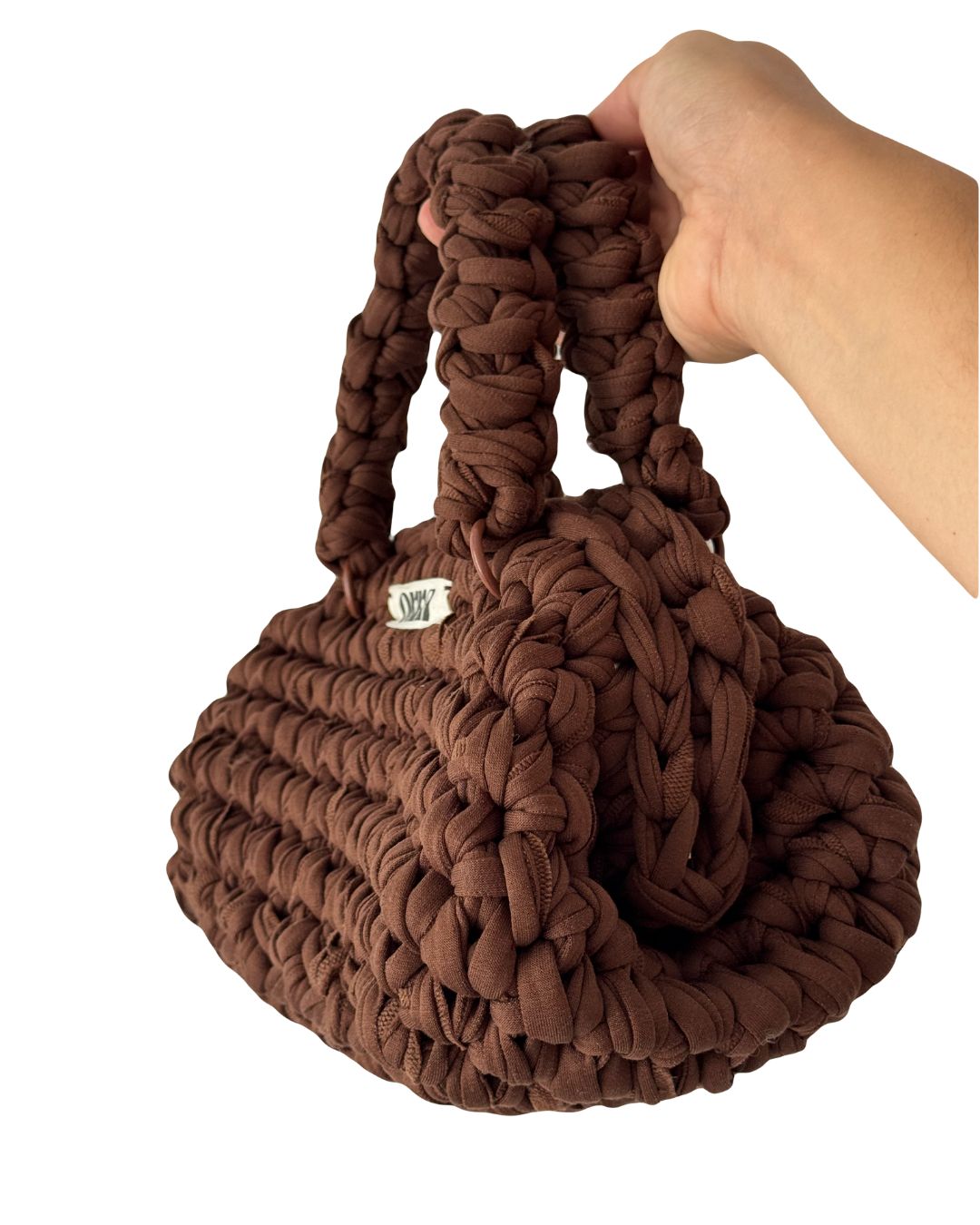 Clutch Choco w Detached Handles