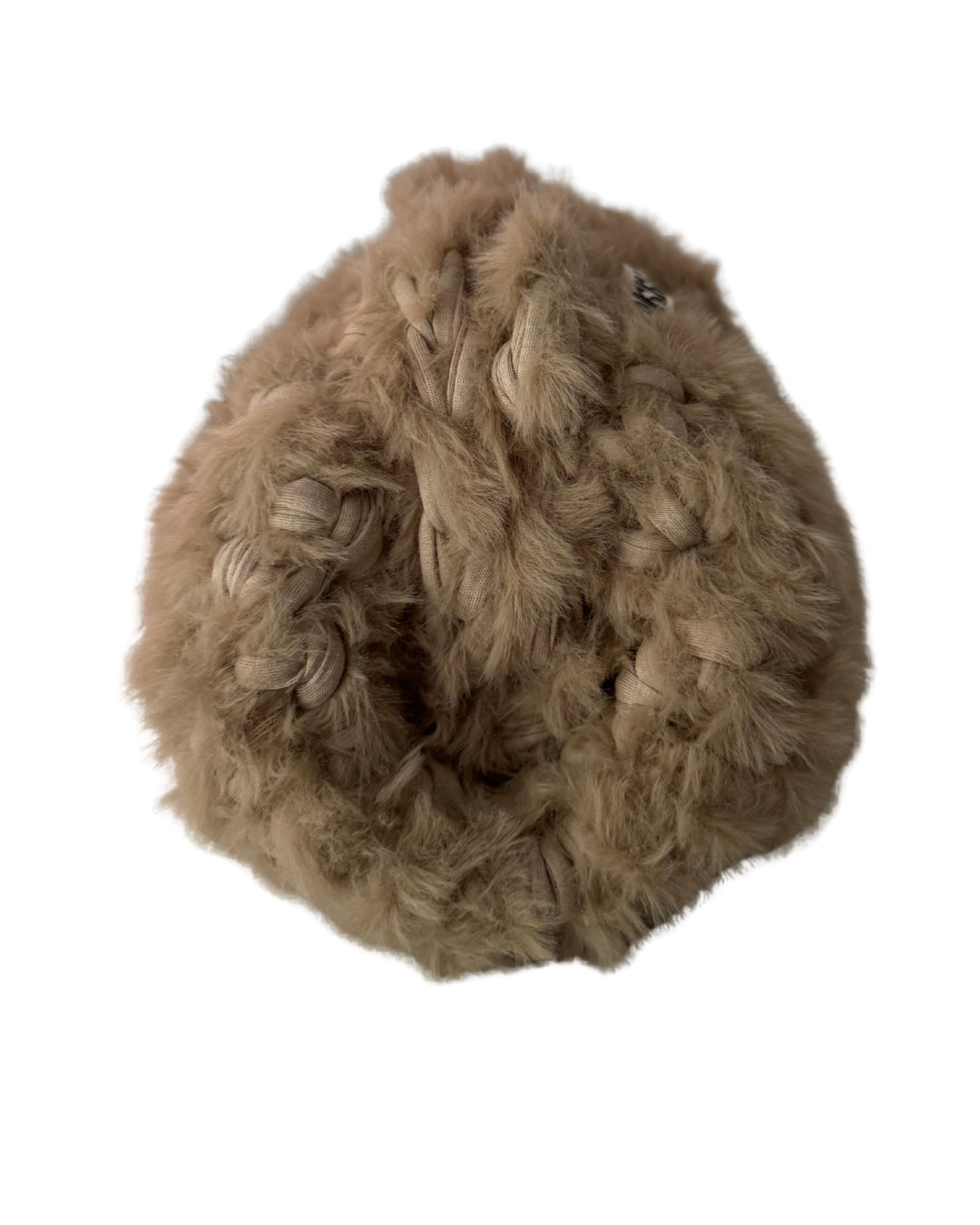 Fur Clutch Soft Mocco