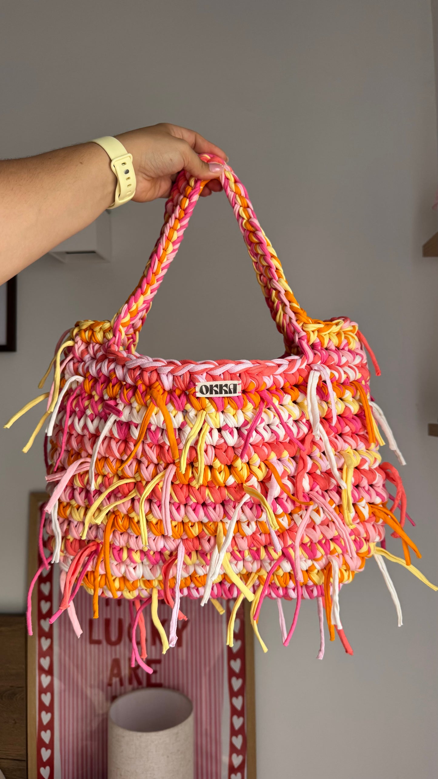 Beach Bag Coral Crush