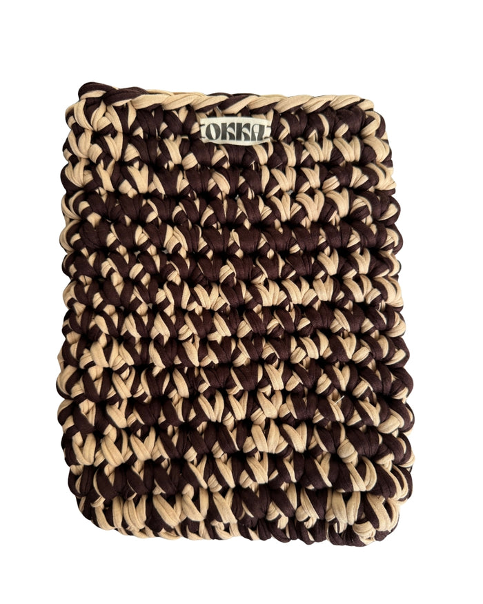 BOOK CASE Choco & Beige